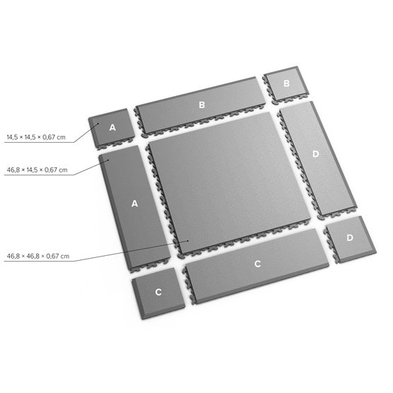 MOSAIK ULTIMA • Invisible Angle de Finition